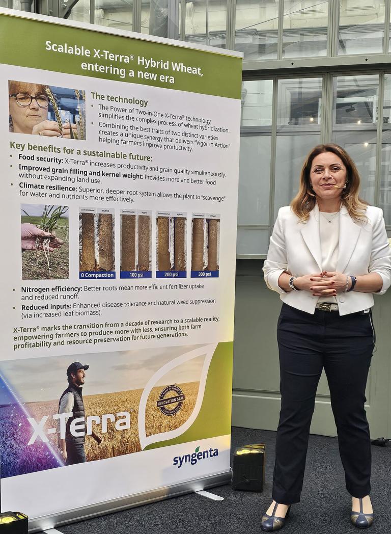 Anne Azam, diretora-geral da Syngenta em França
