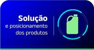 Solução e posicionamento dos produtos