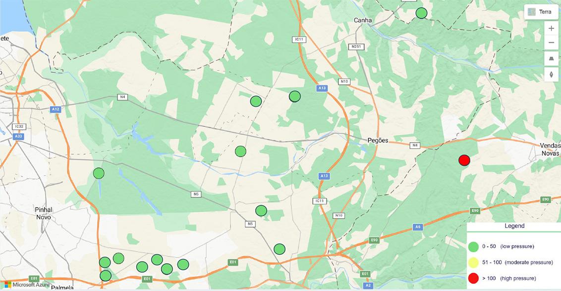Mapa Lobesia 29-09-25